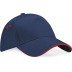 Casquette Ultimate avec 5 panneaux sandwich en contraste Beechfield®