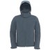 Chaqueta softshell de hombre y mujer con capucha B&C®