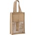 Bolsa porta-botellas de yute Kimood®