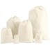 Natural drawstring bag XS