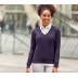 Pull-over pour femme à col en V Russell®