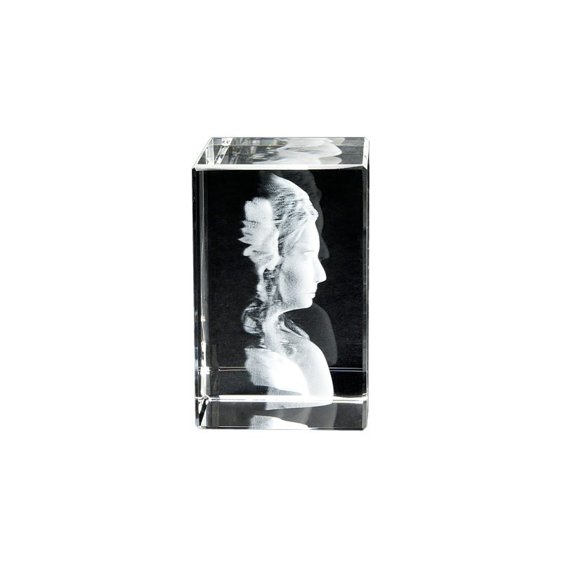 Troféu em Cristal 2D/3D
