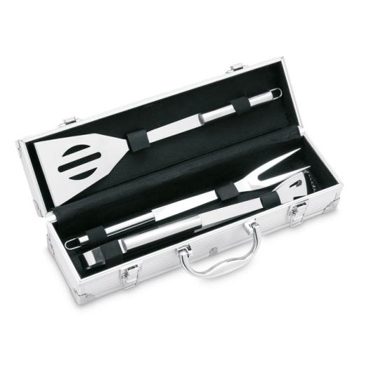 Set barbacoa 3 piezas Asador