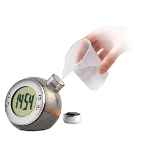 Horloge de bureau LCD eau...