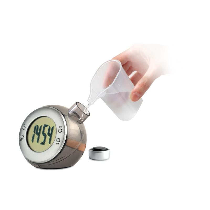 LCD desk clock water Droppy