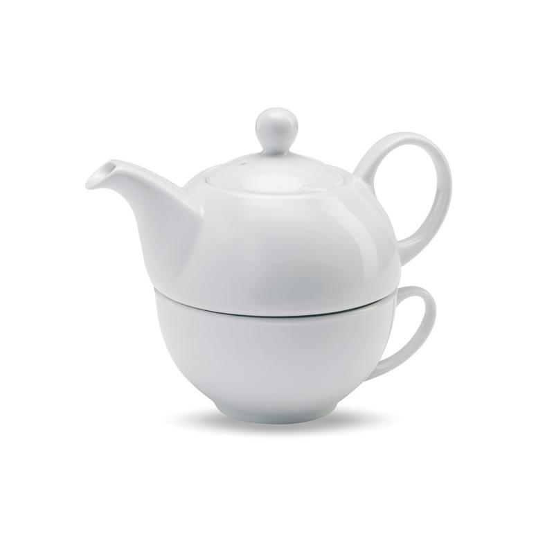 Théière et tasse pour thé