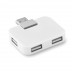4-port usb hub square