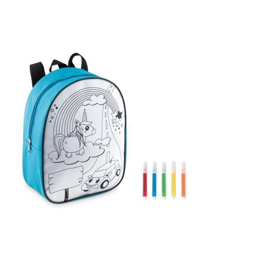 Sac à dos à colorier