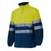 Sudadera polar bicolor alta visibilidad