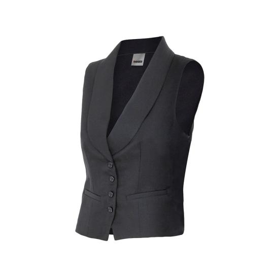 Gilet de serveuse avec col...