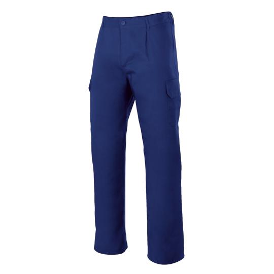 Lined multi-pocket trousers