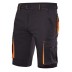 Bermudas bicolor elásticas multibolsillos