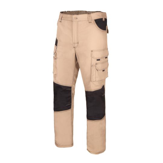 Pantalons canvas bicolores...