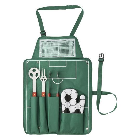 Conjunto de 5 peças para churrasco                 