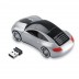 Souris sans fil en forme de voiture