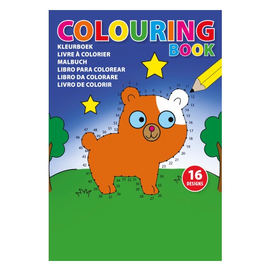 Livro infantil para pintar Kid Color Constanze
