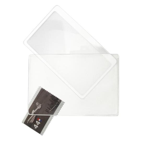 Lupa de PVC em estojo