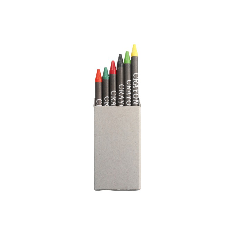 Conjunto de 6 lápis de cera