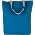 Sac de courses bicolore en coton Kimood®