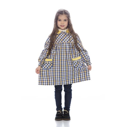 Bata para Menina em Xadrez