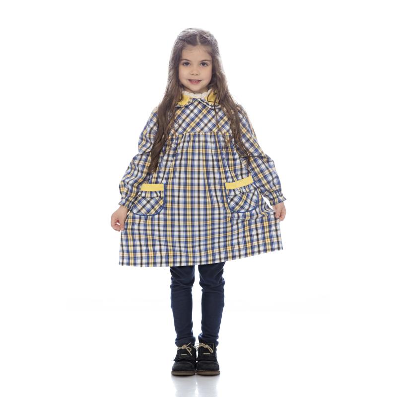 Bata para Menina em Xadrez