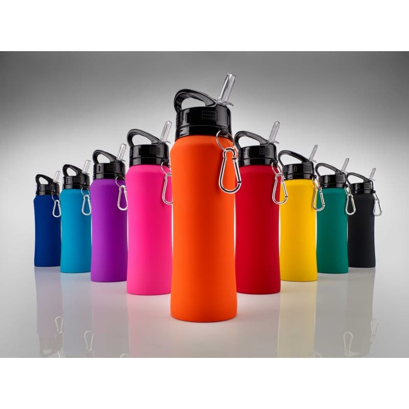 Garrafa de água com gancho de metal 700 ml