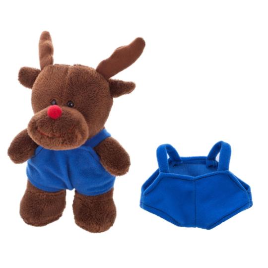 Peluches com acessórios personalizáveis