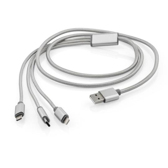 Cable USB 3 en 1 Tala