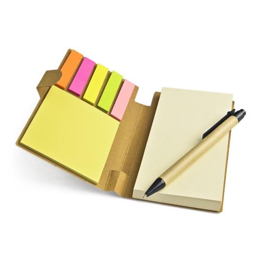 Post it con bolígrafo Marro