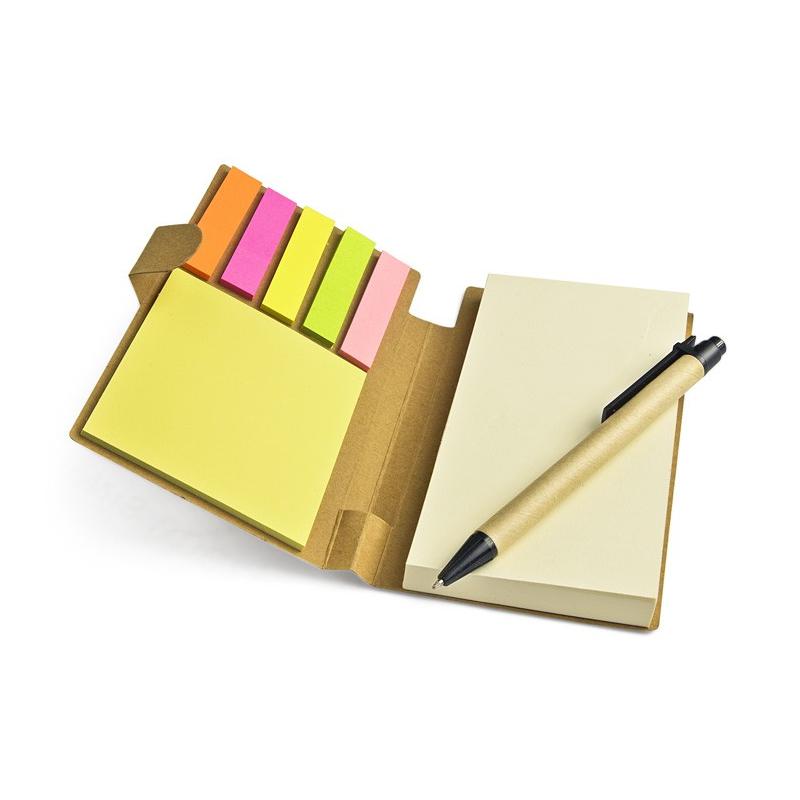 Post it con bolígrafo Marro