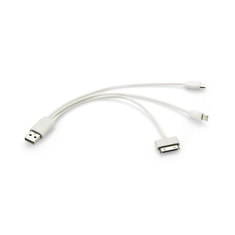 Cabo USB 3 in1 Trigo