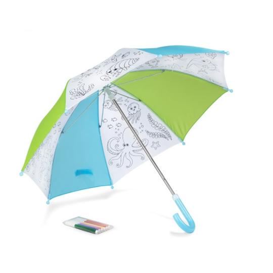 Guarda chuva para colorir KIDDI