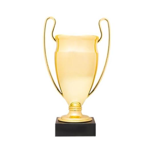 Troféu em plástico