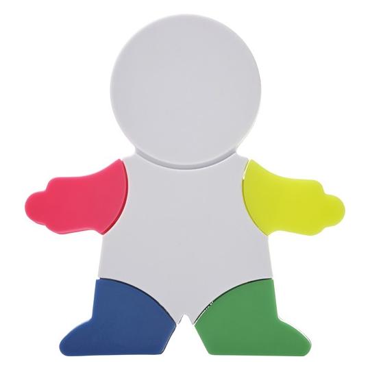 Marcador em ABS em forma de figura