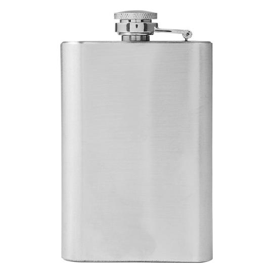 Garrafa de bolso (100 ml) em aço inoxidável