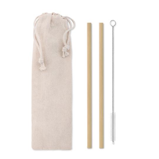 Conjunto de palhinhas Natural Straw
