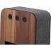 Altifalante de madeira e tecido Bluetooth® "Shae"