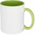Caneca para sublimação com asas e interior de cor "Pix"
