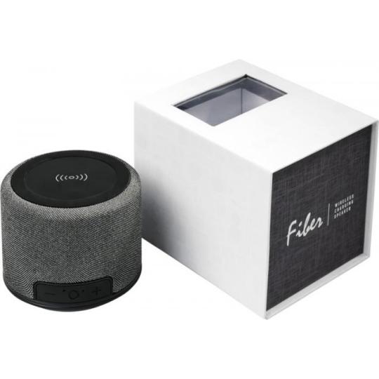 Coluna Bluetooth® de carregamento sem fios "Fiber"