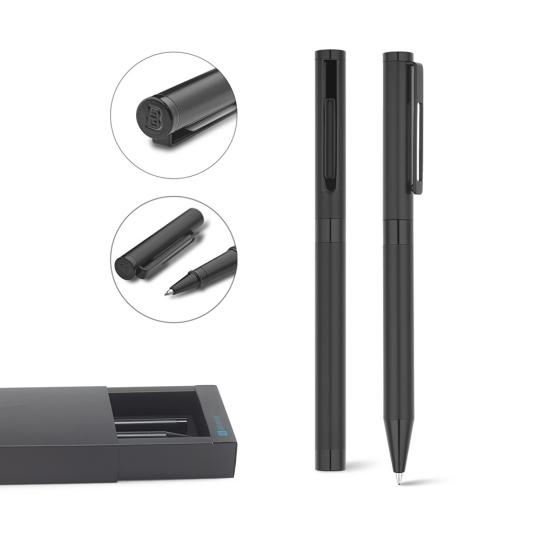 Conjunto de roller e esferográfica Autograph Branve®