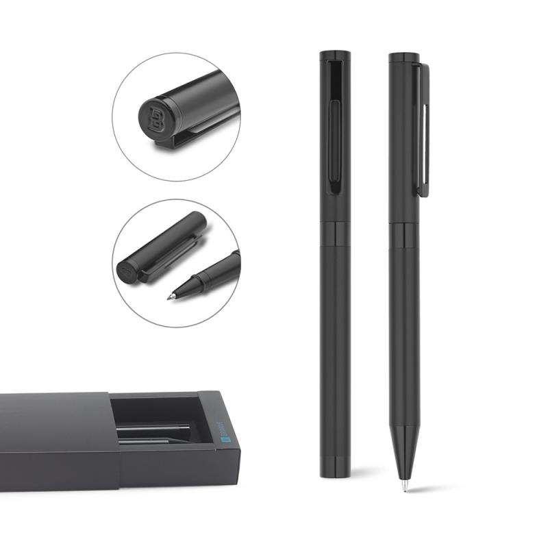 Conjunto de roller e esferográfica Autograph Branve®