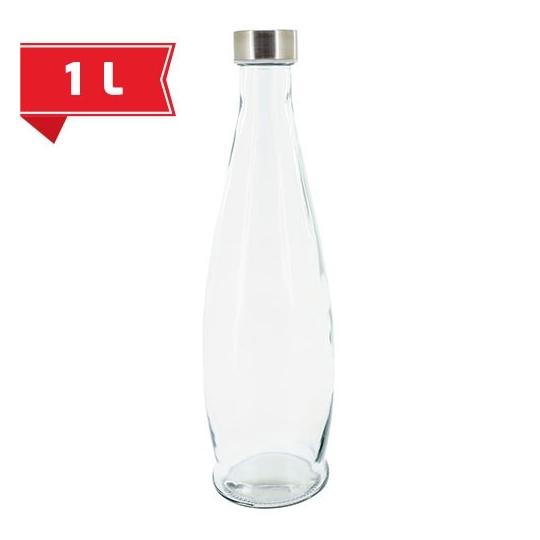 Garrafa de vidro Aqua
