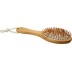 Escova de massagem em bambu para cabelos "Cyril"