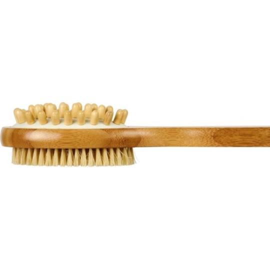 Escova em bambu com 2 funções, escova para duche e massajador "Orion"