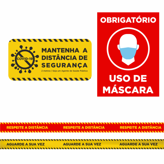 Autocolantes informativos