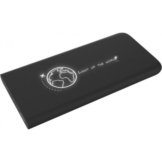 Powerbank sem fios retroiluminado "SCX.design P18®" 5000 mAh