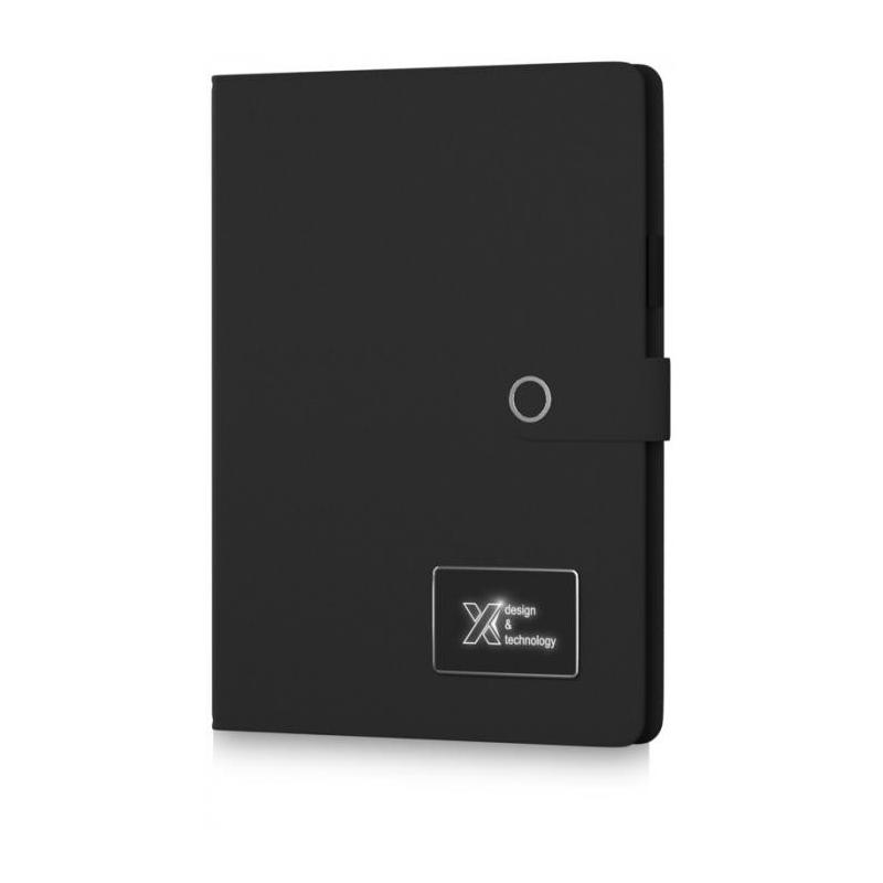 Caderno powerbank A4 retroiluminado "SCX.design® O17"