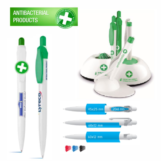 Esferográfica BallPen Antibacteriana
