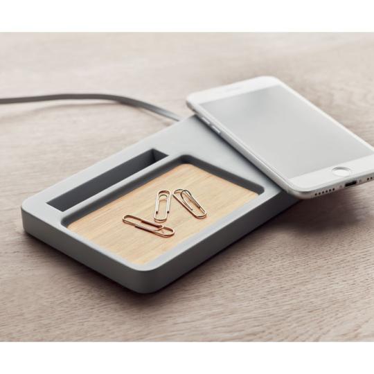 Organizador de mesa com carregador Viana Desk