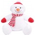 Boneco de neve de peluche com fecho